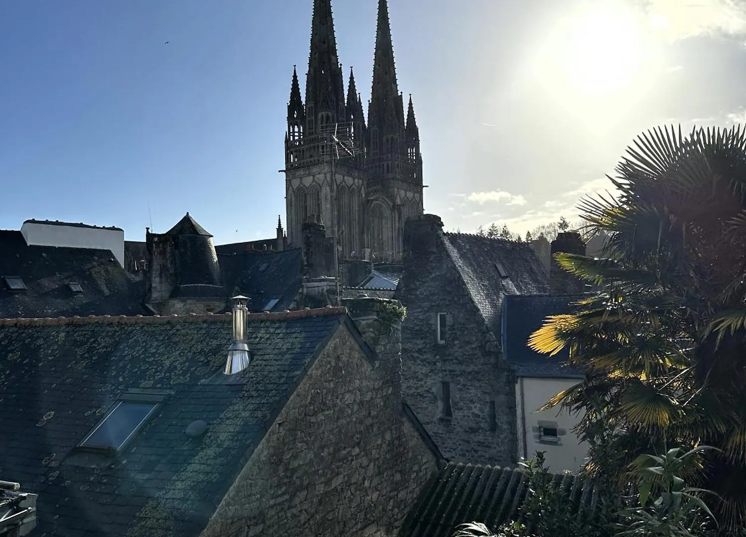 Cote Cathedrale - Grand Studio Rue Du Sale - Centre Historique Quimper 0*,  France